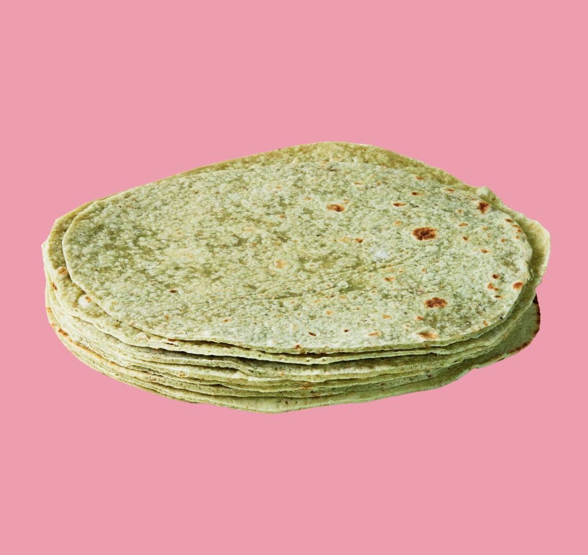 Tortilla Harina con Nopal