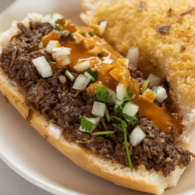 Lonche de Barbacoa