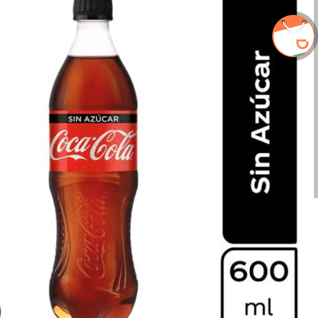 Coca cola Zero 600ml