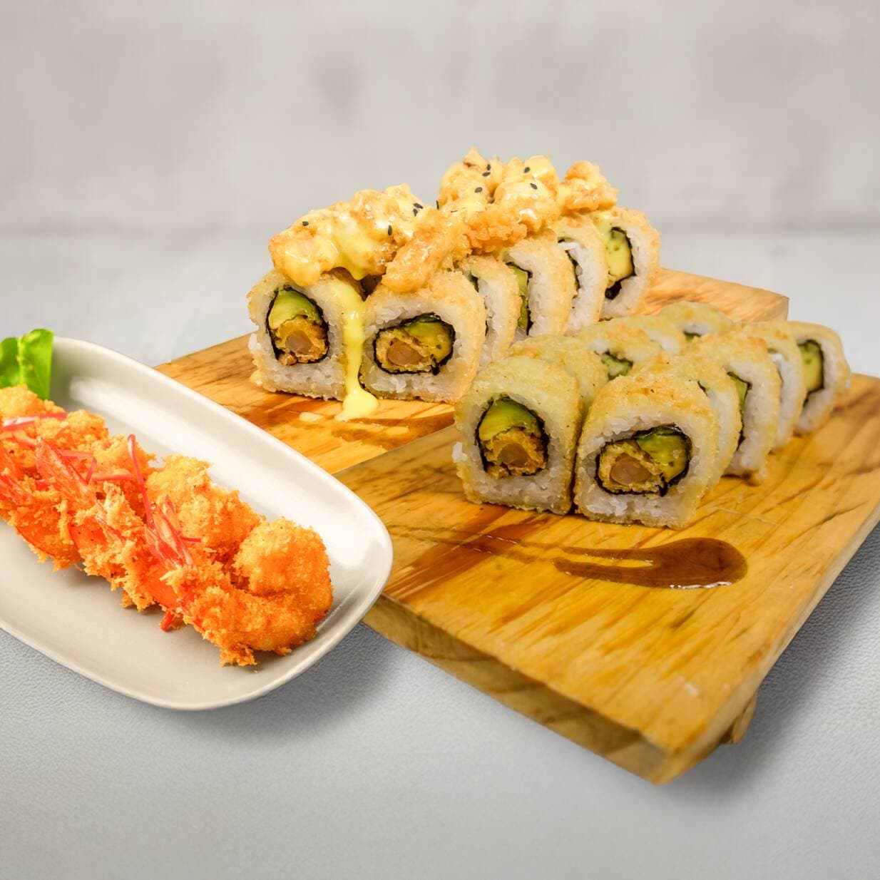 24 Makis + 3 Langostinos al Panko