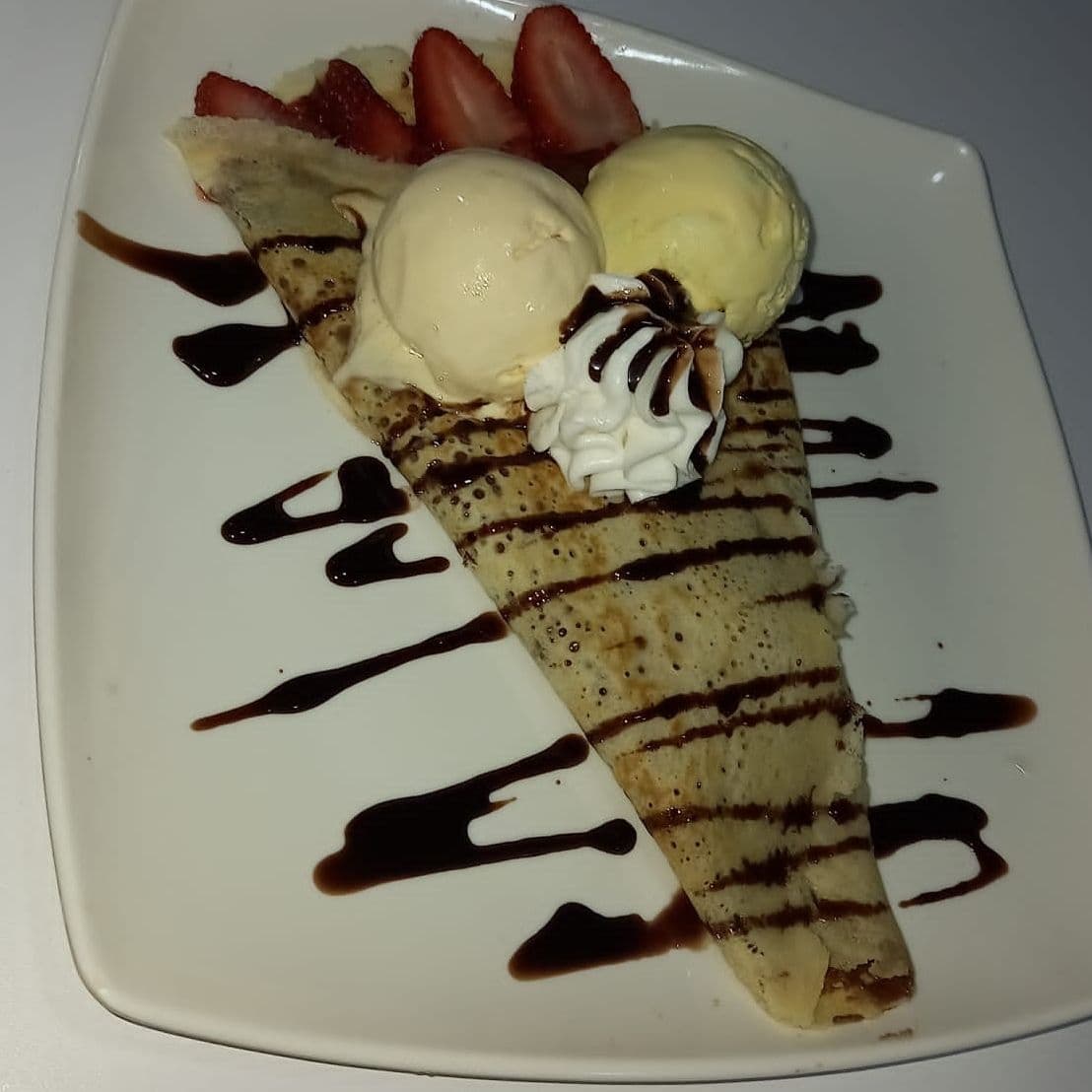 Crepe NUTELLA y Fresa