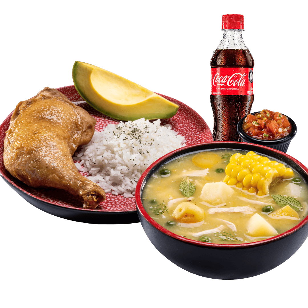 Ajiaco + Coca Cola 400ml