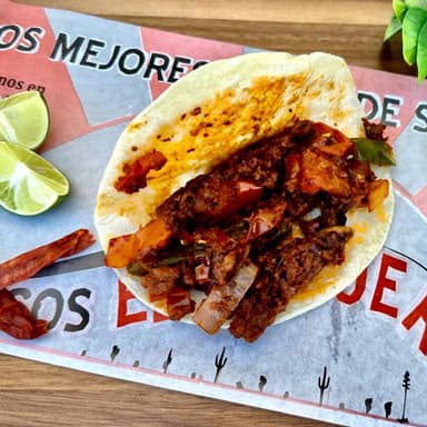 TACO DE CHORIZO VAQUERO