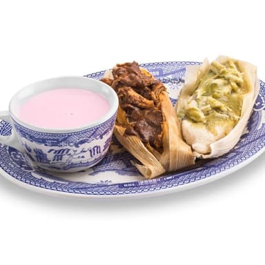 Combo Tamales de hoja de maíz 2 pzas SKU 14236
