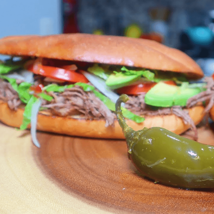 Torta de pollo a la plancha