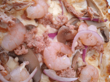 Pizza Mariscos