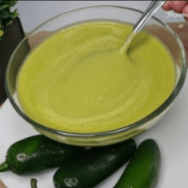Salsa Verde Tipo Guacamole Extra.