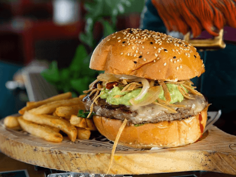 Mexican  burger