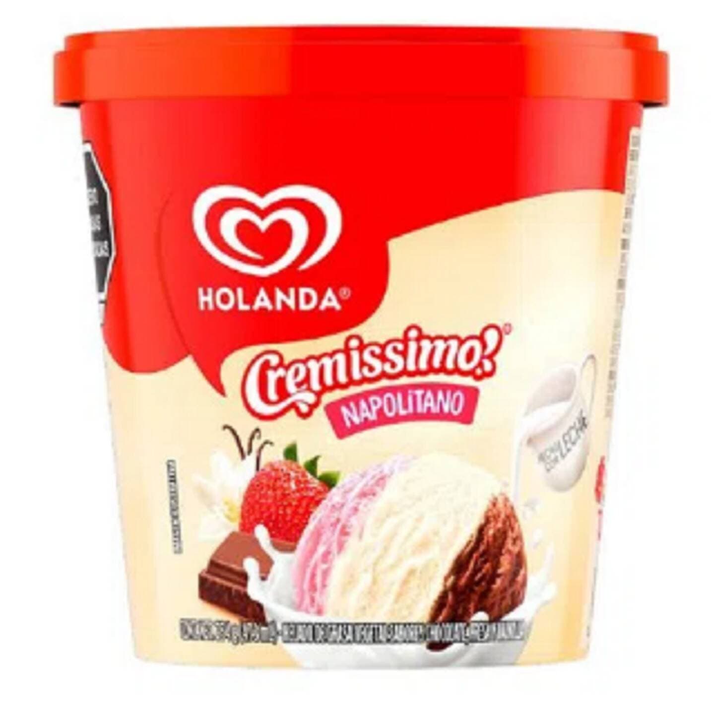 HELADO HOLANDA NAPOLITANO 473ML