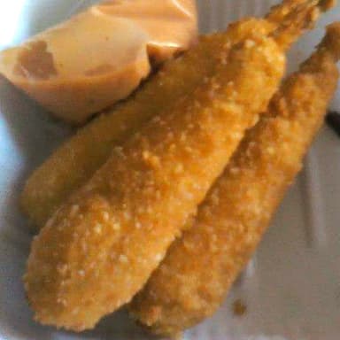 Brochetas de Camarón con Filadelfia 3 uds