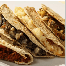 QUESADILLA CON GUISADO