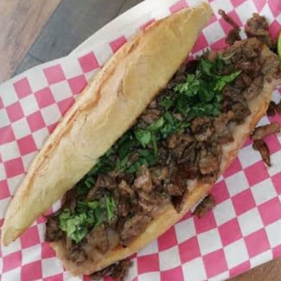 Lonche de Bistec