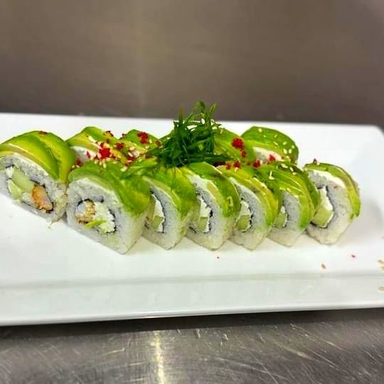 avocado roll + te