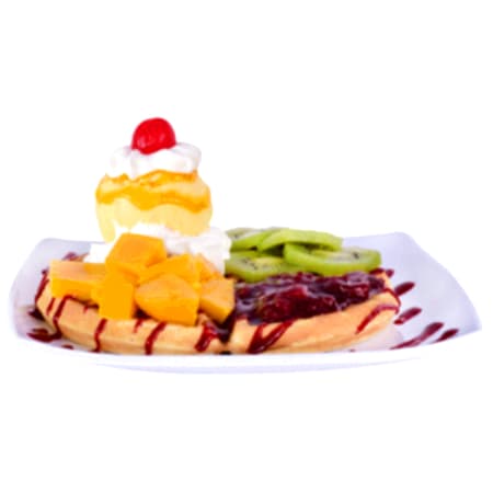 Waffle Con Proteína