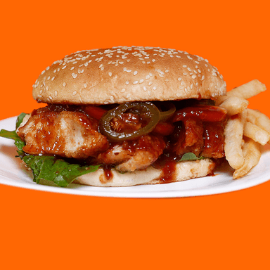 Hamburguesa Pollo BBQ