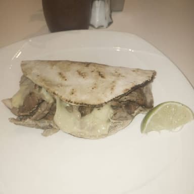 TACO ARABE CON QUESO