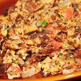 Huevo con Machaca a la Mexicana