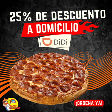 25% Descuento Pepperoni Extrema Tamaño Familiar