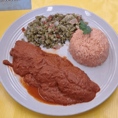 Pipián con Torta de Camarón