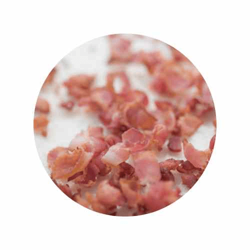 Trozos de Tocino Frito