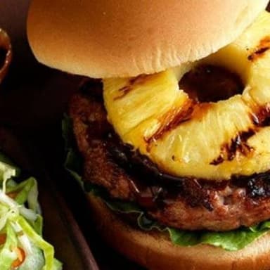Hamburguesa Hawaiana