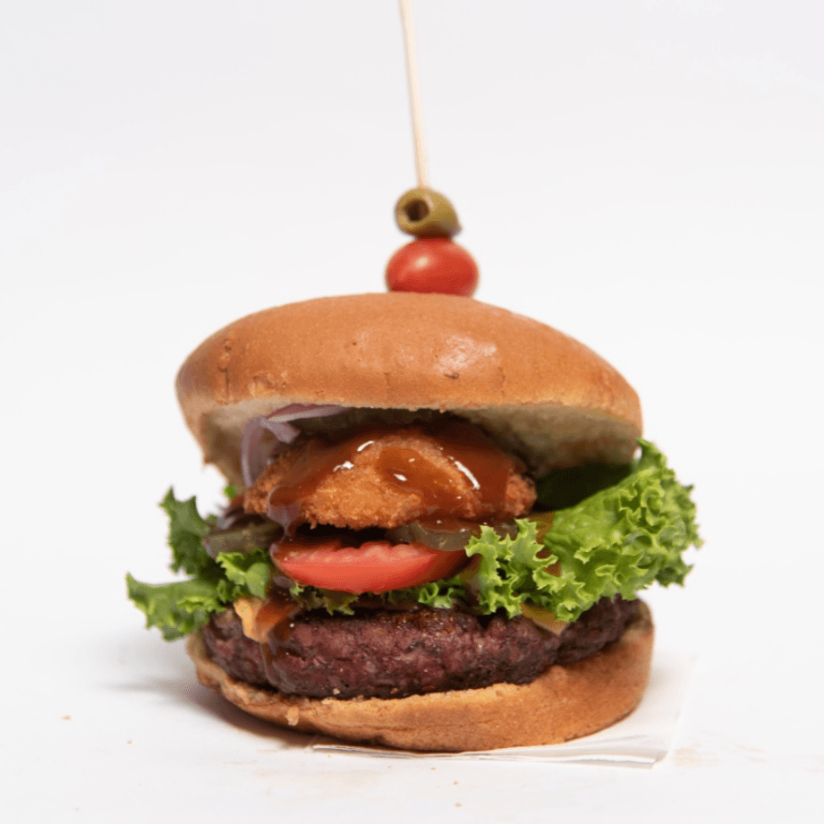 Hamburguesa BBQ haze