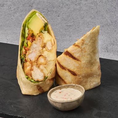 Wrap Mixto de Pollo y Camarón