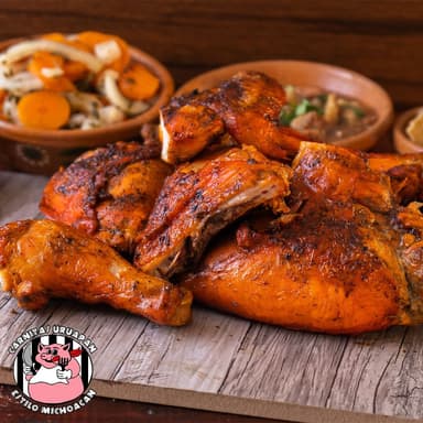 1/2 Pollo + 2 Refrescos