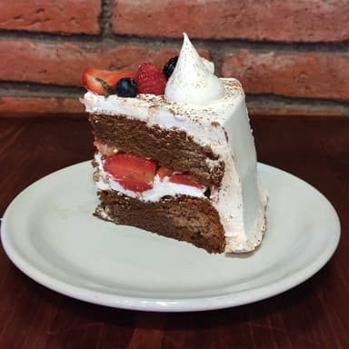 Rebanda de Crema Irlandesa con fresas