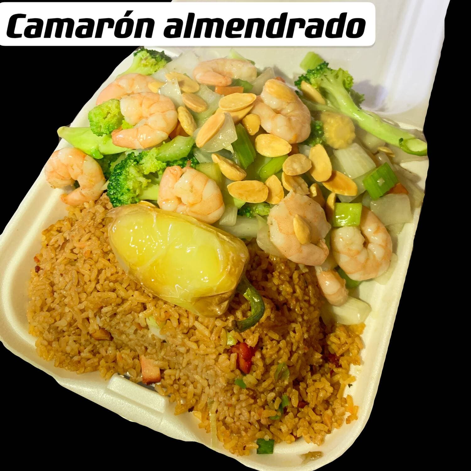 Lunch 10 camarón almendrado