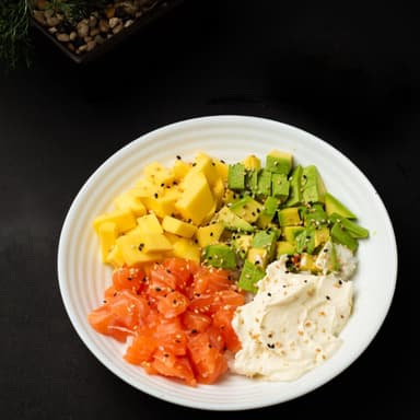 Poke Salmon