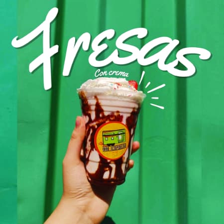 Fresas con Crema