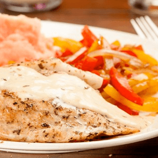 Filete de Pescado en Salsa Blanca
