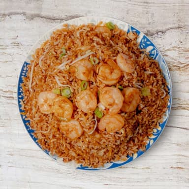 Arroz con camarones