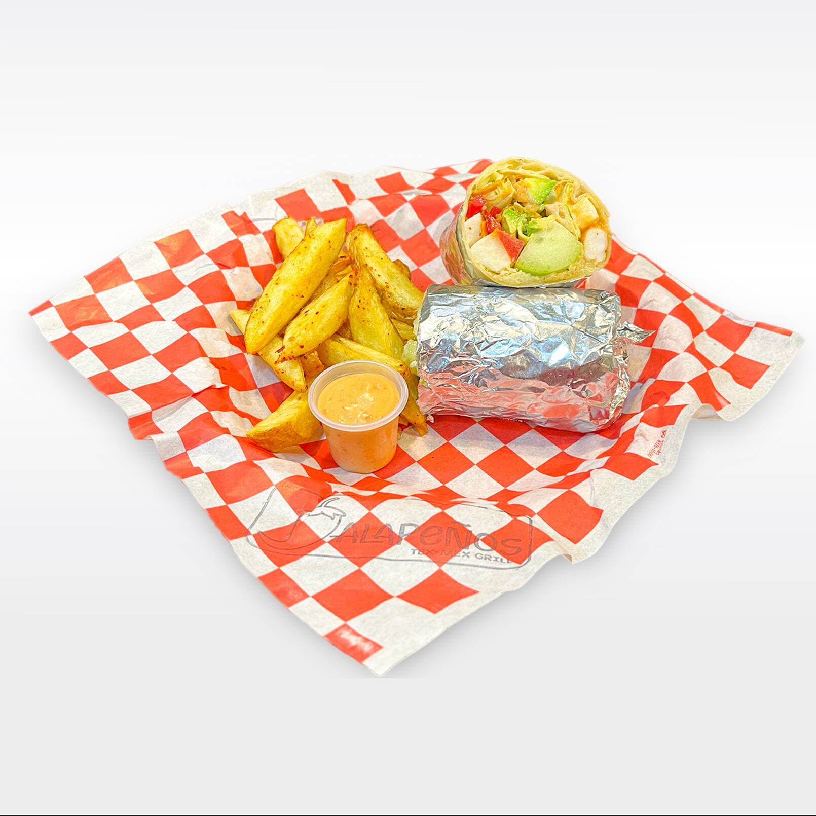 Wrap de Camarones