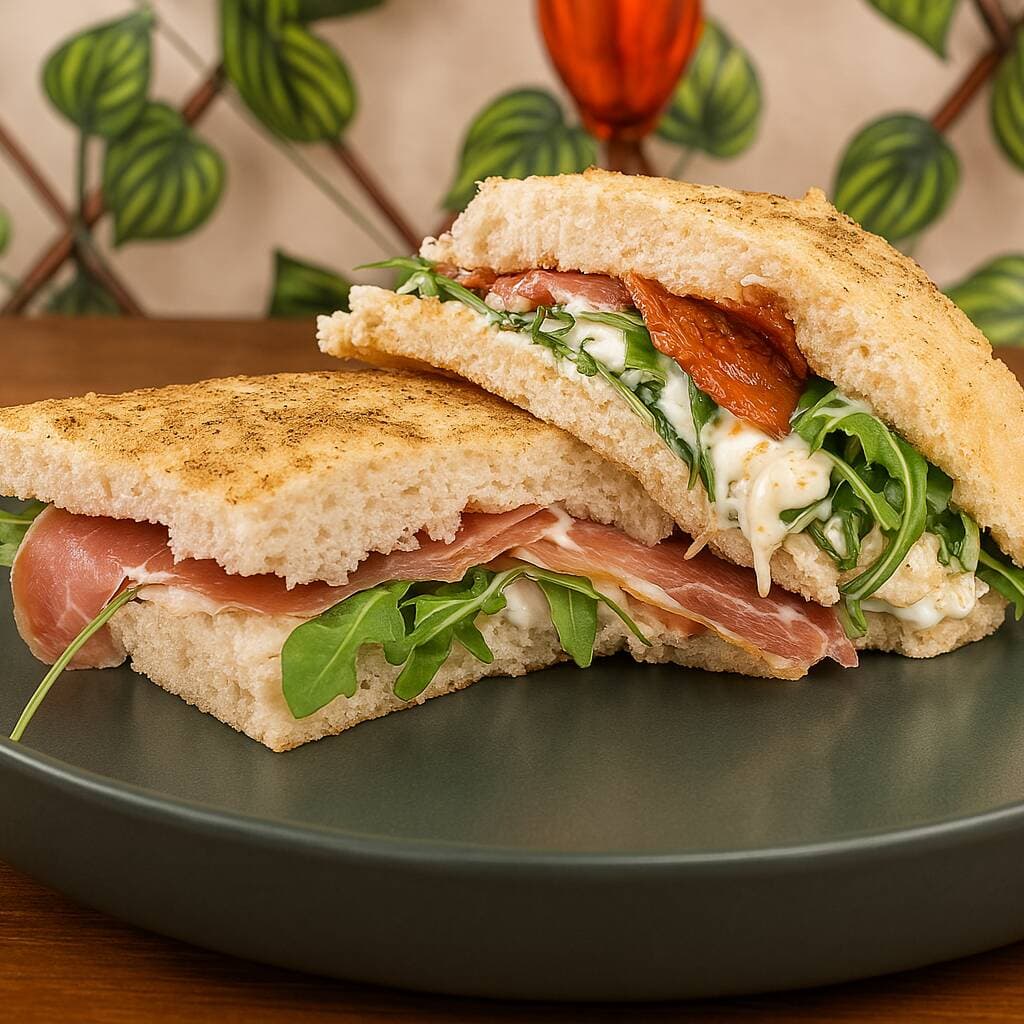 Sandwich Focaccia Ibérica