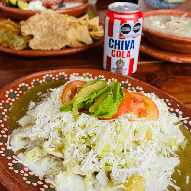 Enchiladas Verdes