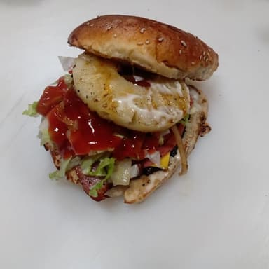 Hamburguesa Hawaiana