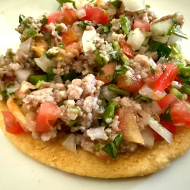Tostada de Carne Apache