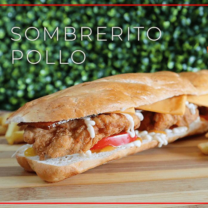 Sándwich Sombrerito Ranchero Pollo
