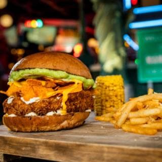 THE DORITOS BURGER