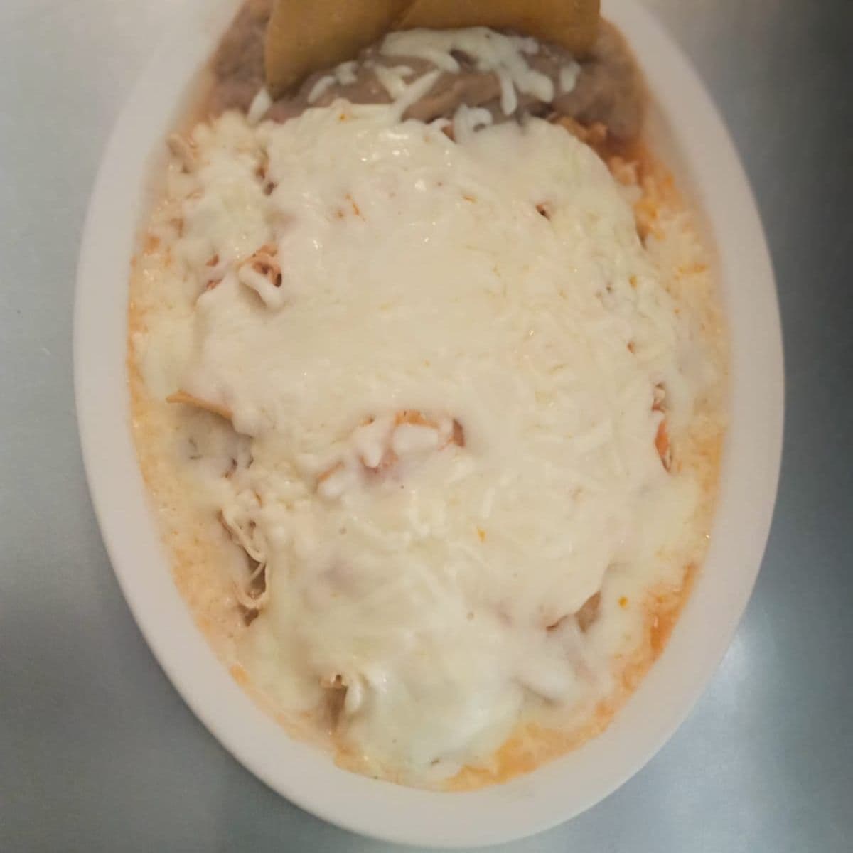Chilaquiles con Pollo