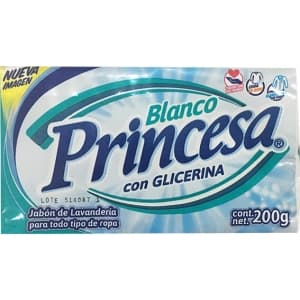 JABON LAV PRINCESA BLANCO 200 G
