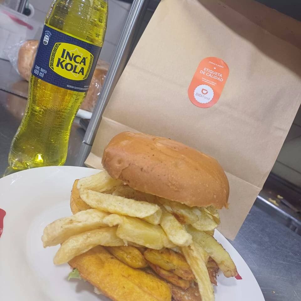 Combo OFERTA hamburguesa mixta + gaseosa