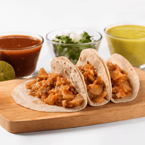 Taco de Papas con Chorizo