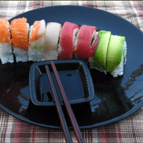Rainbow roll