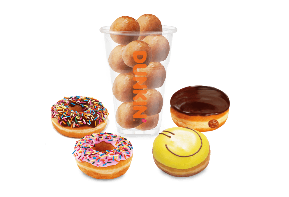 Donuts X4 Clásicas + Munchkins X10