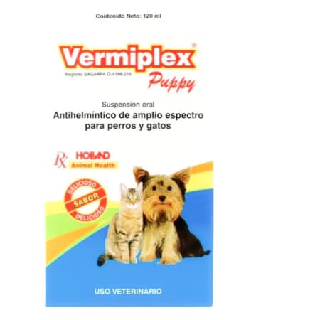 Vermiplex Puppy Suspensiòn 40ml.