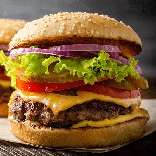 HAMBURGUESA LACLÁSICA + PAPAS + REFRESCO