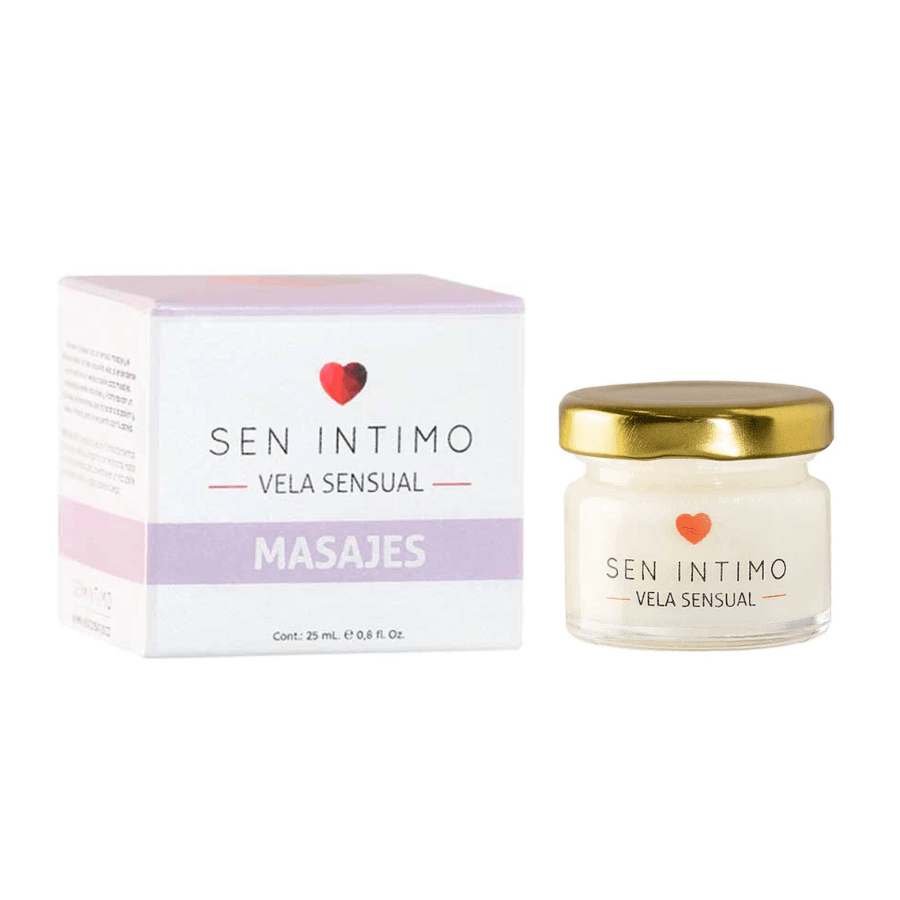 Vela De Masajes Sensual 25 Ml Sen Intimo